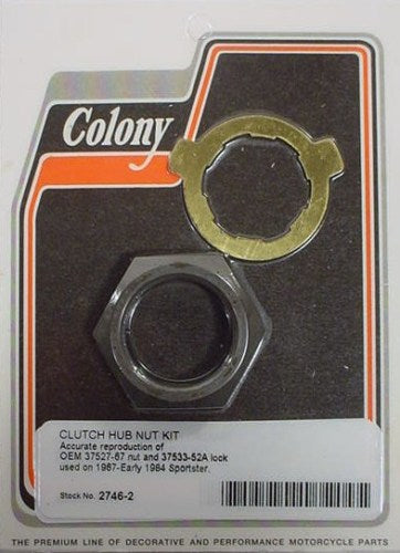 CLUTCH HUB NUT KIT HARLEY DAVIDSON SPORTSTER 2746-2