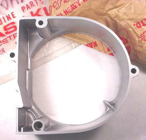 L.H. ENGINE COVER kawasaki F6 125 F7 175 71-72 NOS