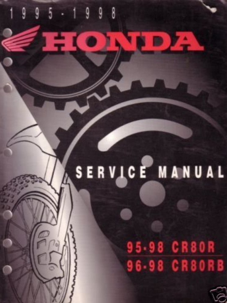 GENUINE HONDA SERVICE MANUAL 95~98 CR80R CR 80