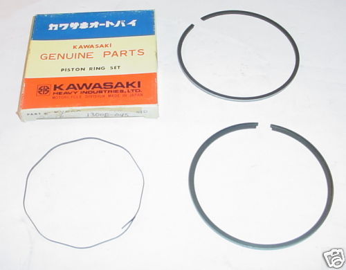 RINGS Kawasaki KX450 1974 450 74 KX Piston NOS