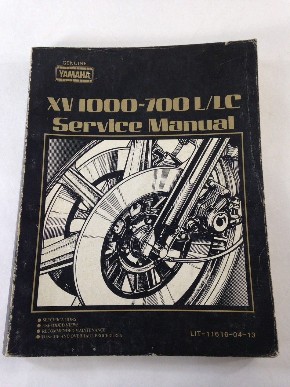GENUINE YAMAHA XV1000-700 L/LC SERVICE MANUAL