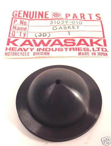 KAWASAKI F11M 250 1973 NOS Fuel Tank Cap Gasket 51059-010
