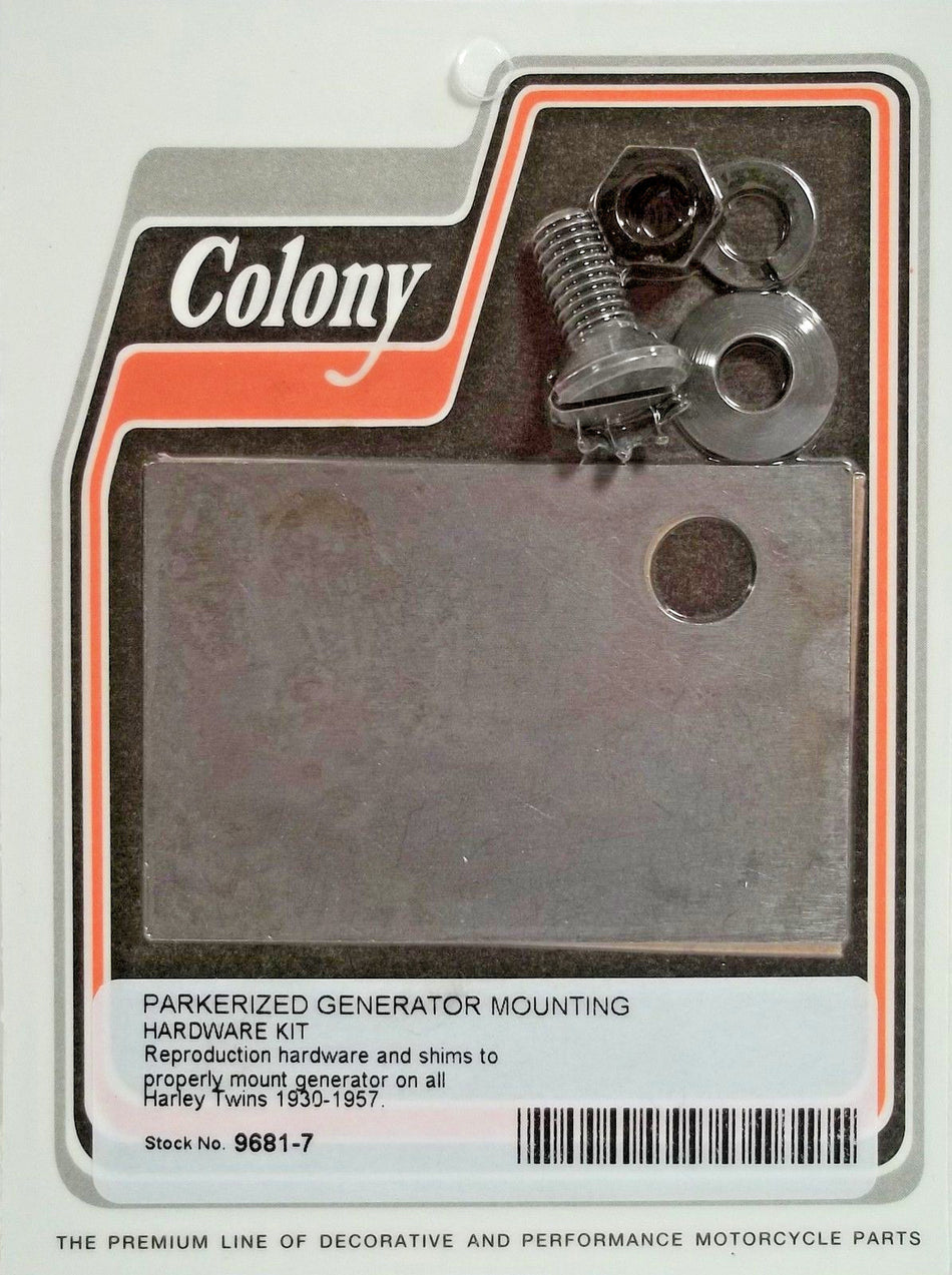 GENERATOR MOUNTING KIT HARLEY PANHEAD KNUCKLEHEAD VL WL 9681-7