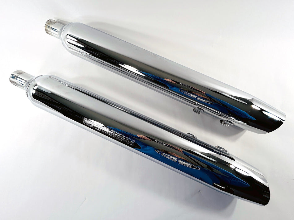 OEM HARLEY FLHR MUFFLERS 99-16 65547-98A