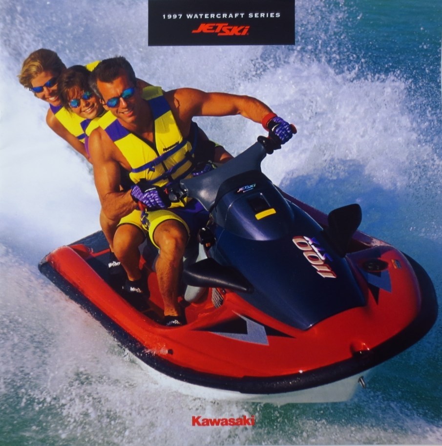 OEM KAWASAKI 1997 Watercraft Series JetSki Series Sales Brochure