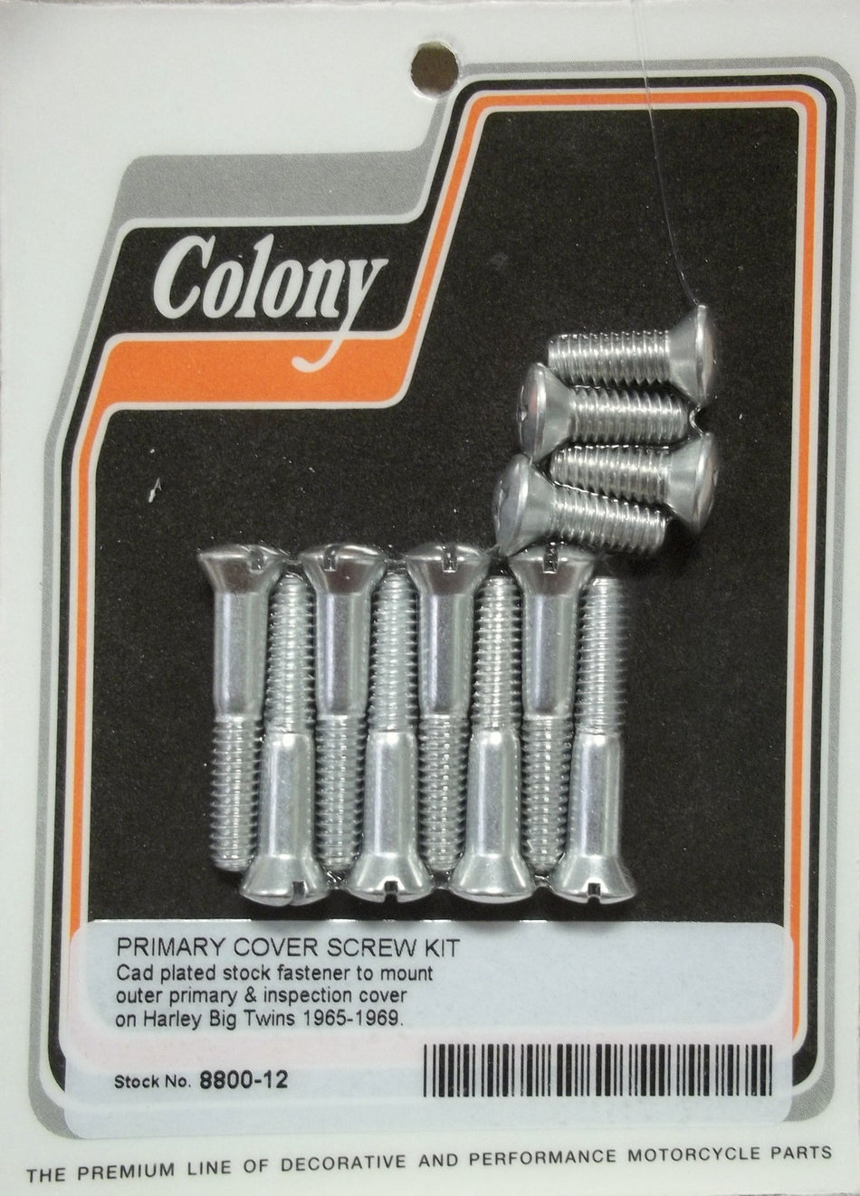 PRIMARY COVER SCREW KIT Harley Panhead Shovelhead 8800-12
