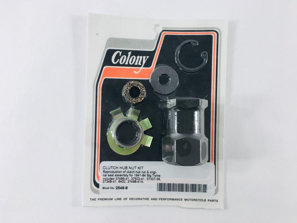 Harley Knucklehead Shovelhead Panhead Clutch Hub Nut Kit 2548-8