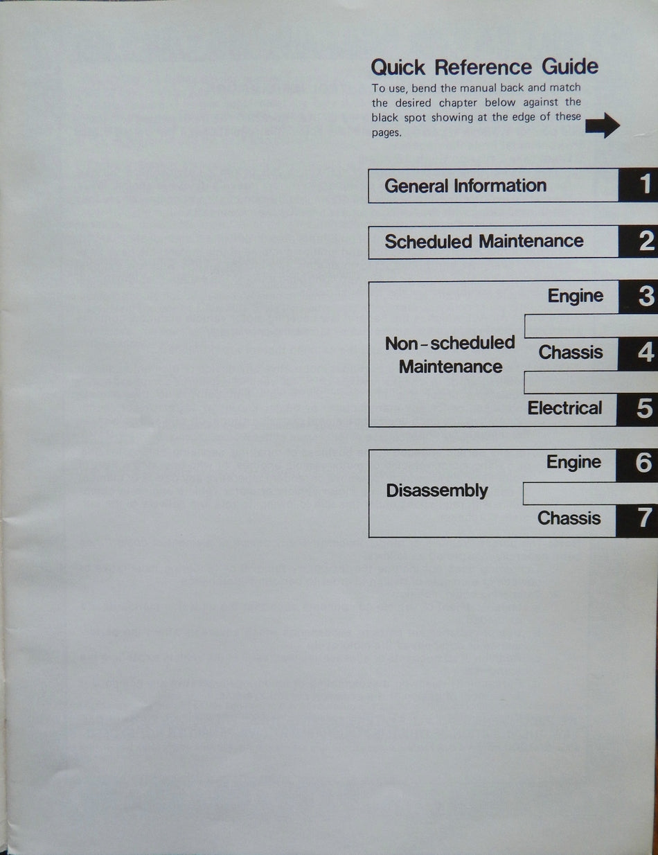 KAWASAKI KZ1000-P2 POLICE SERVICE MANUAL SUPPLEMENT