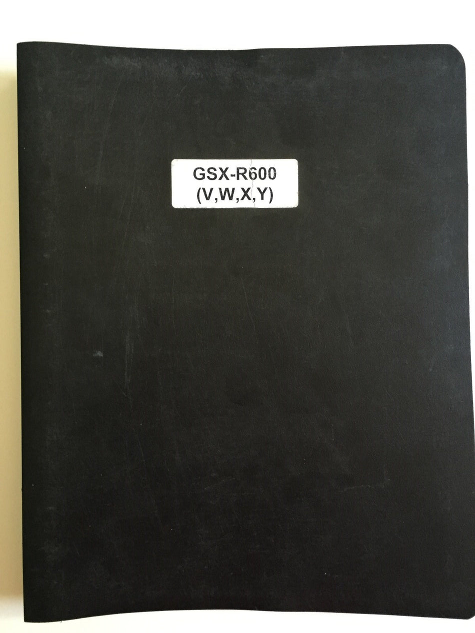 SUZUKI GSXR600 V W X Y PARTS BOOK MANUAL