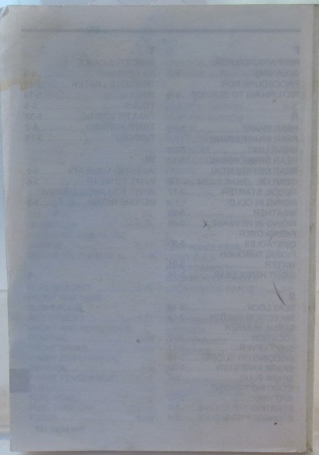OEM SUZUKI LT-A700X OWNER MANUAL Printed July 2004
