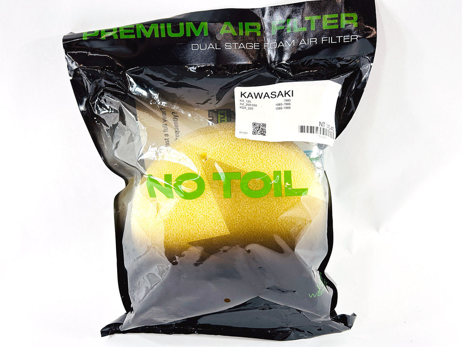 NO TOIL KAWASAKI AIR FILTER KX125, KX250, KDX200 140-40