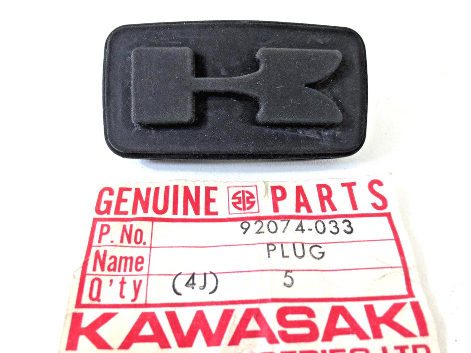 NOS Kawasaki KD80 Rear Fender Plug KD100 MC1