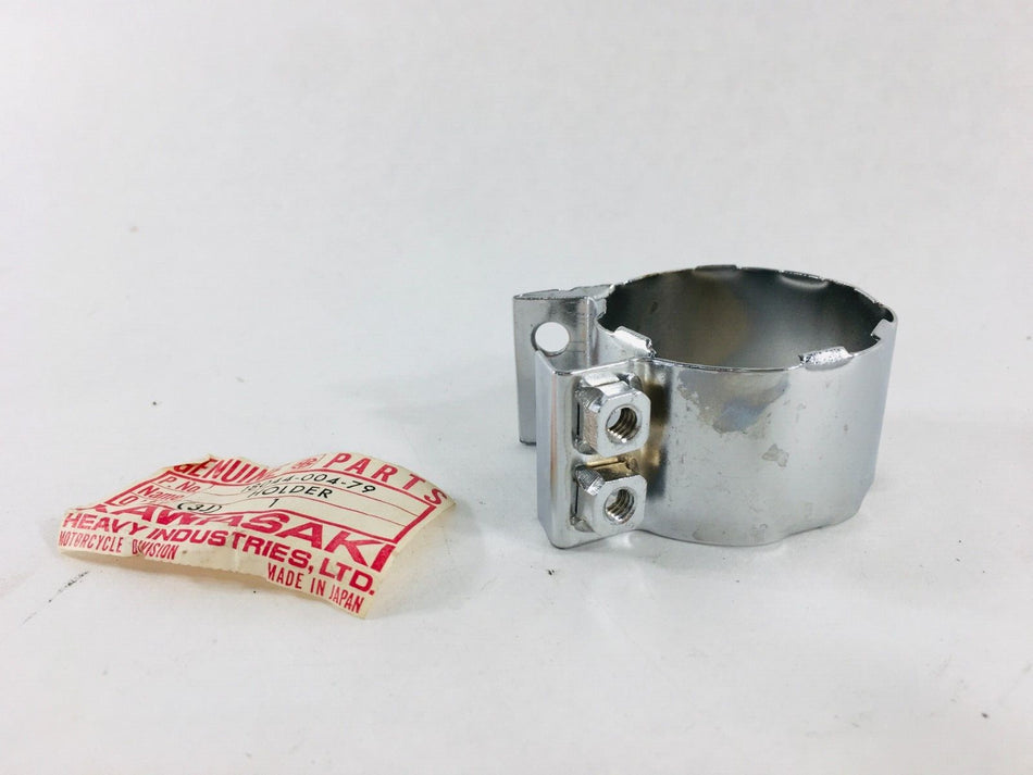 NOS KAWASAKI S2 MUFFLER CONNECTOR HOLDER G3SS