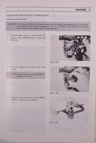 SUZUKI GS400 Factory Service Manual + SUPPLEMENTS