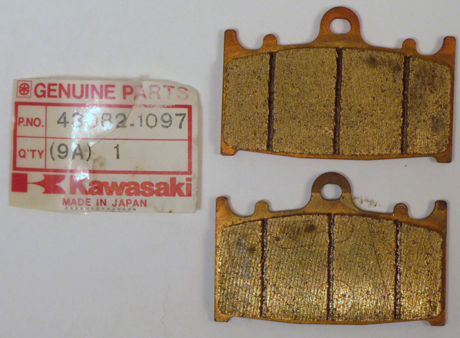Kawasaki OEM ZX750 Brake Pads