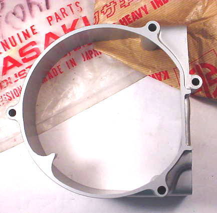 L.H. ENGINE COVER kawasaki F6 125 F7 175 71-72 NOS