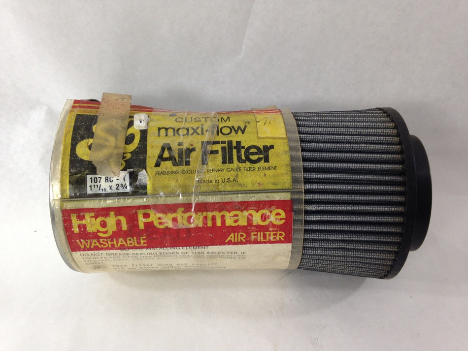 S&B AIR FILTER FOR HONDA ATC 200 1 11/16 x 2 3/4