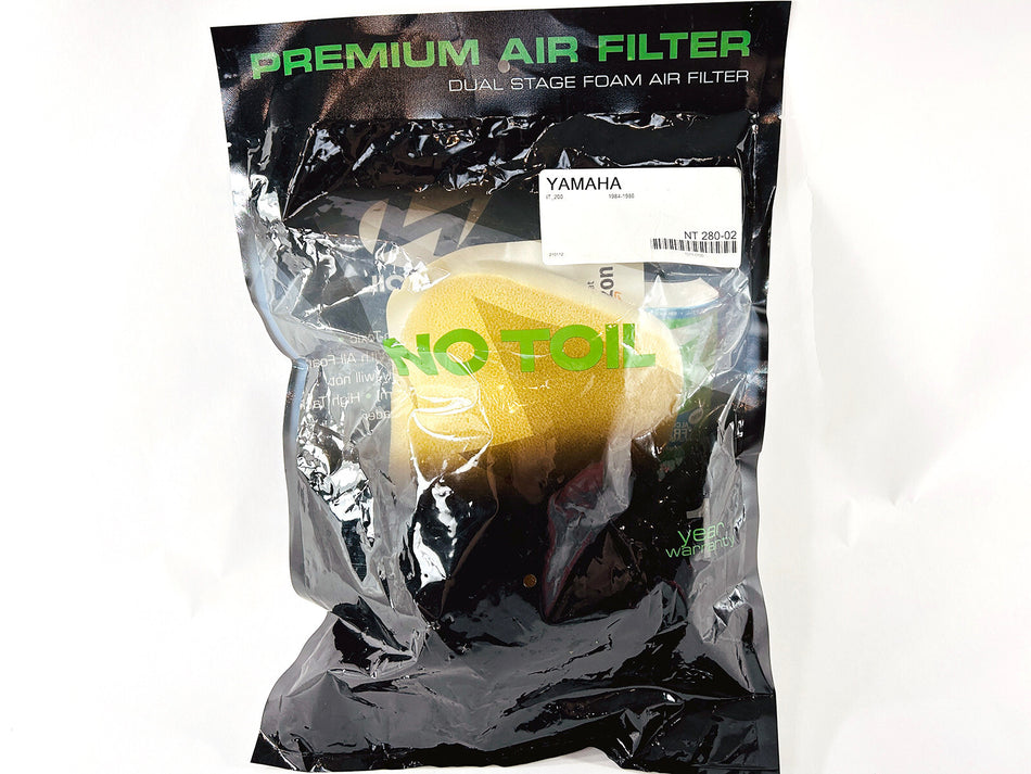 84-86 YAMAHA IT200 NO-TOIL AIR FILTER NT 280-02