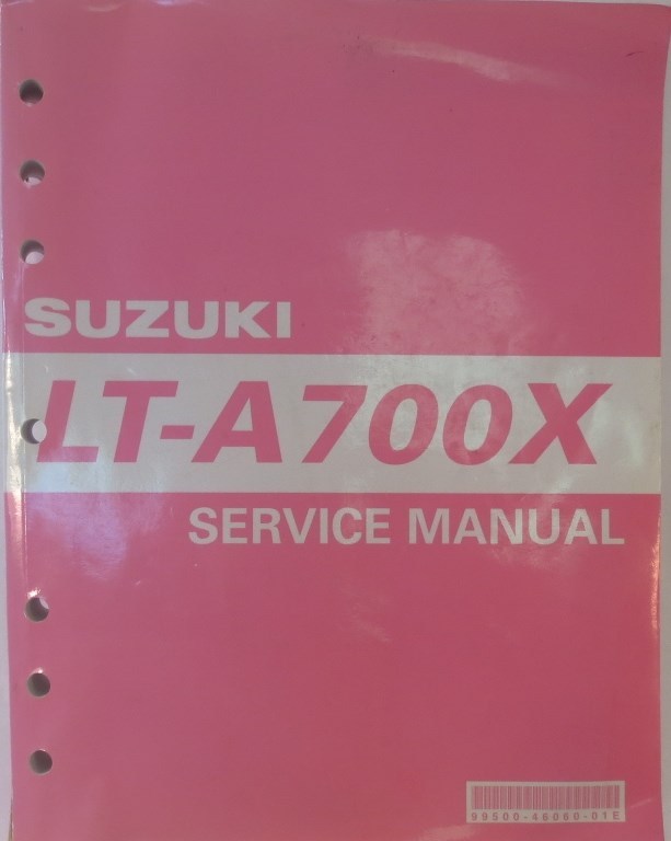 OEM SUZUKI LT-A700X SERVICE MANUAL 2004 99500-46060-01E