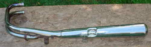 KAWASAKI KZ1000 POLICE L.H. Side Muffler