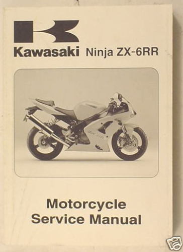 Genuine KAWASAKI Ninja ZX-6RR 2004 ZX600 Service Manual