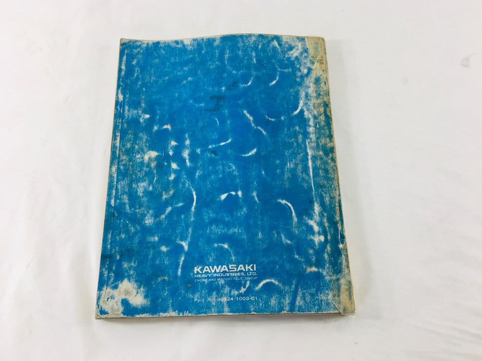 KAWASAKI 78 KZ400 SERVICE MANUAL KZ 400-B1 400-C1