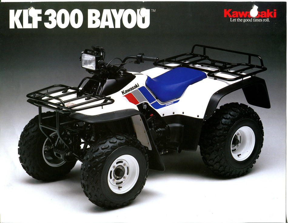 OEM KAWASAKI 1988 KLF300 Sales Brochure