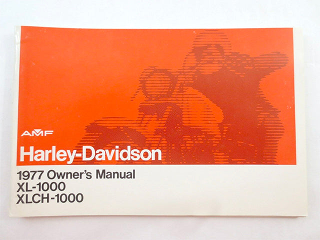 NOS AMF Harley XL-1000 XLCH-1000 Sportster Owners Manual