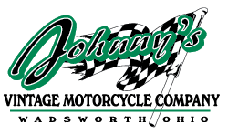 Johnny's Vintage Motorcycle Company Logo