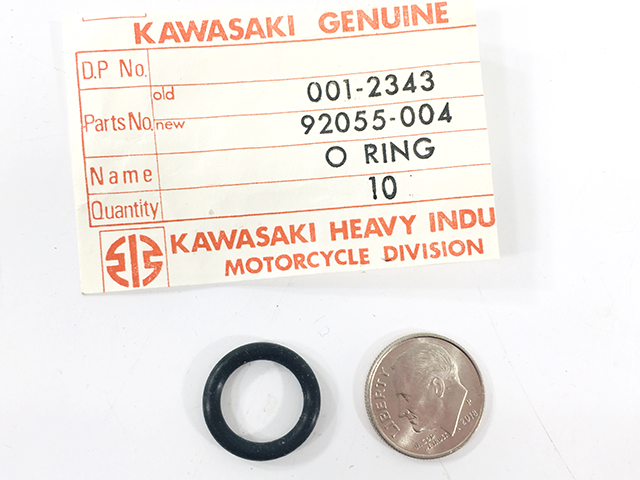 92055-004 NOS Kawasaki O-Ring 11mm