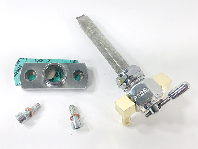 Kit réparation robinet essence TOURMAX KAWASAKI GPZ / ZL 900 / 1000 / KZ  1100 / YAMAHA XJ / XS 650 / 750 REF: FCK-2