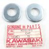 92102-013 NOS Kawasaki KZ900 Police Rear Turn Signal Stay Cap Set of 2