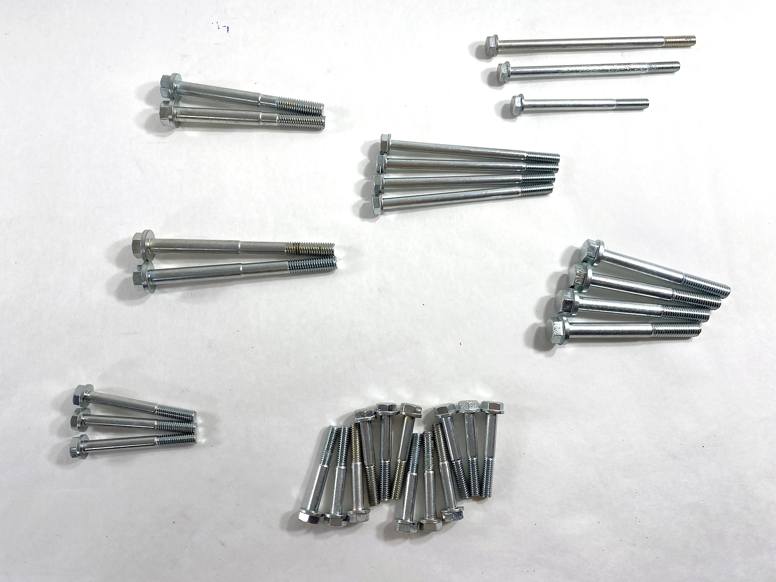 Z1 900 Crank Case Bolt Kit Re-plated