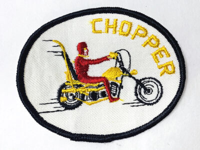 Vintage Chopper Patch Embroidered Sew-on - Johnny's Vintage Motorcycle ...