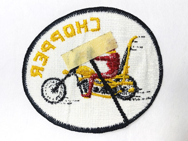 Vintage Chopper Patch Embroidered Sew-on - Johnny's Vintage Motorcycle ...