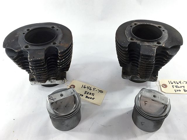 16464-70 Harley Sportster 900cc Standard Cylinders 1970-1971