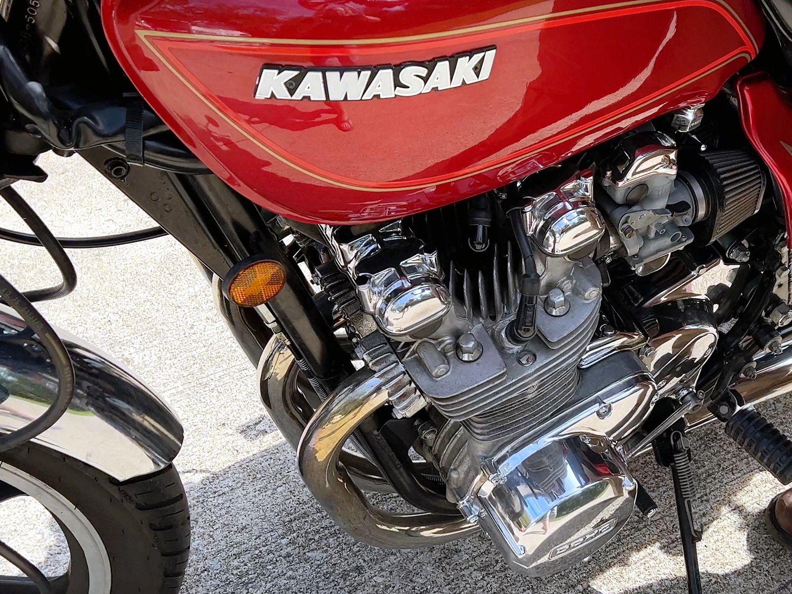 76 Kawasaki KZ900 LTD, Custom Lowered, Original Paint - Johnny's 